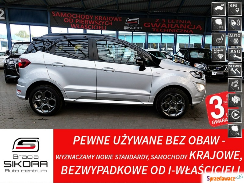 Ford EcoSport  SUV 2018,  1.0 benzyna - Na sprzedaż za 71 900 zł - Mysłowice