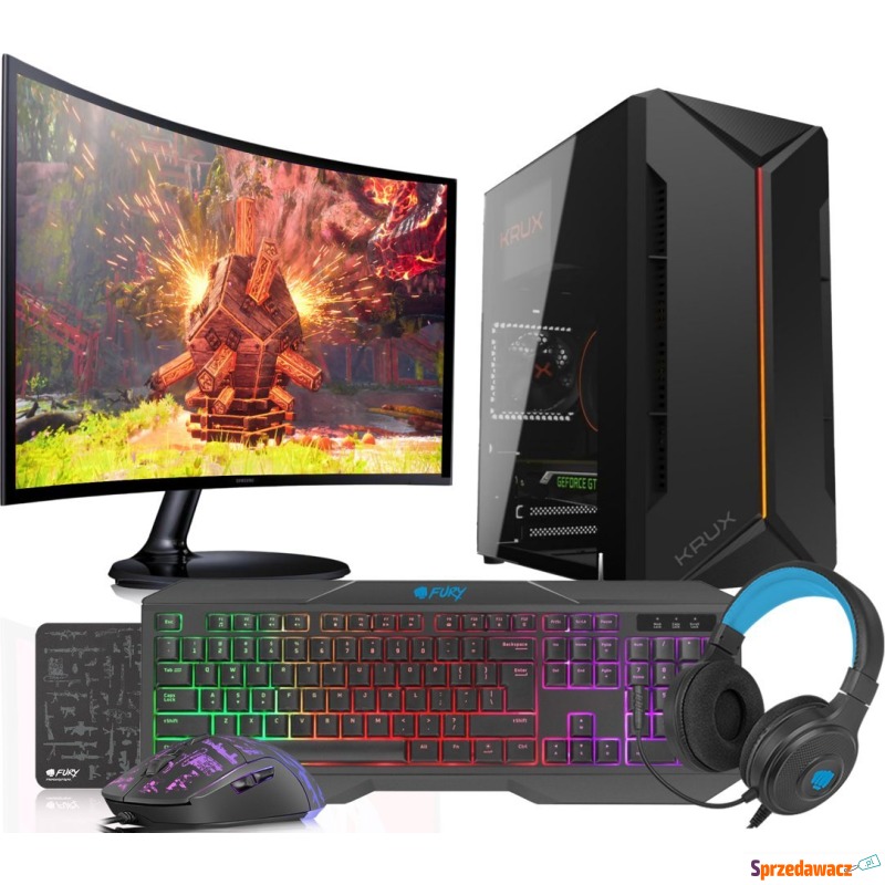 Komputer Vist RGB VK3 KRUX ASTRO, Ryzen 7 5700G,... - Komputery stacjonarne - Starogard Gdański