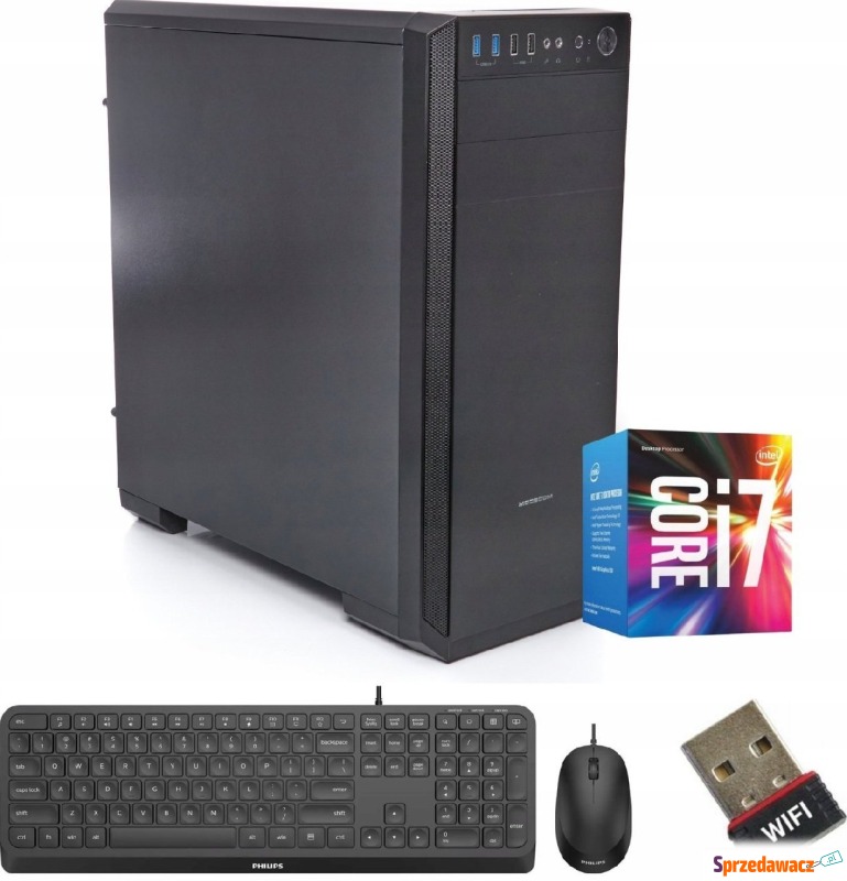 Komputer XLAP24 Core i7-2600, 16 GB, Intel HD... - Komputery stacjonarne - Malbork