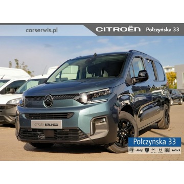 Citroen Berlingo - 1.5 HDI 100 XL| wersja Plus | Pakiet Style | Nowy model 2024