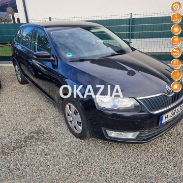 Škoda RAPID - Rapid 1,4TDI Automat bardzo bogate  wyposażenie