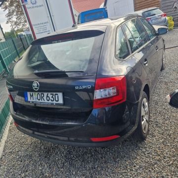 Skoda Rapid 2016,  1.4 diesel, automat - Na sprzedaż za 15 990 zł - Tomaszów Lubelski - zdjęcie 3