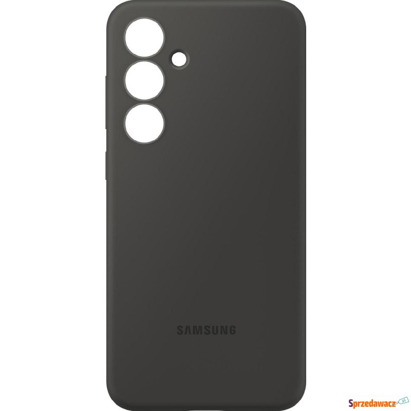 Samsung Silicone Case do S24 FE S721 czarny - Etui na telefon - Zielona Góra