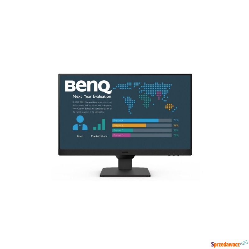 MONITOR BENQ LED 24" BL2490 - Monitory LCD i LED - Lębork