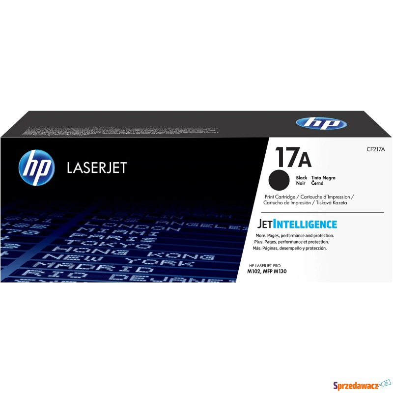 Toner HP 17A LaserJet CF217A czarny - Tusze, tonery - Nowy Sącz