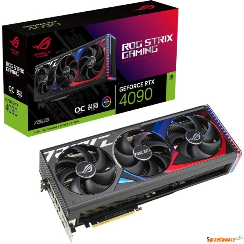 ASUS GeForce RTX 4090 ROG STRIX Gaming OC 24GB... - Karty graficzne - Toruń