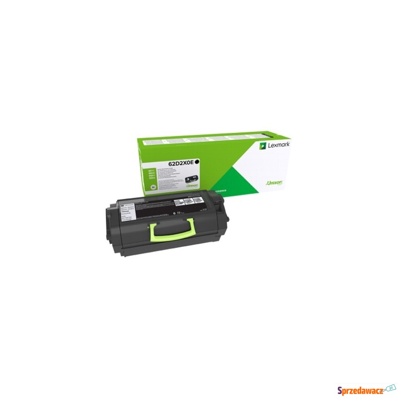 Toner Oryginalny Lexmark 622X (62D2X0E) (Czarny)... - Tusze, tonery - Warszawa