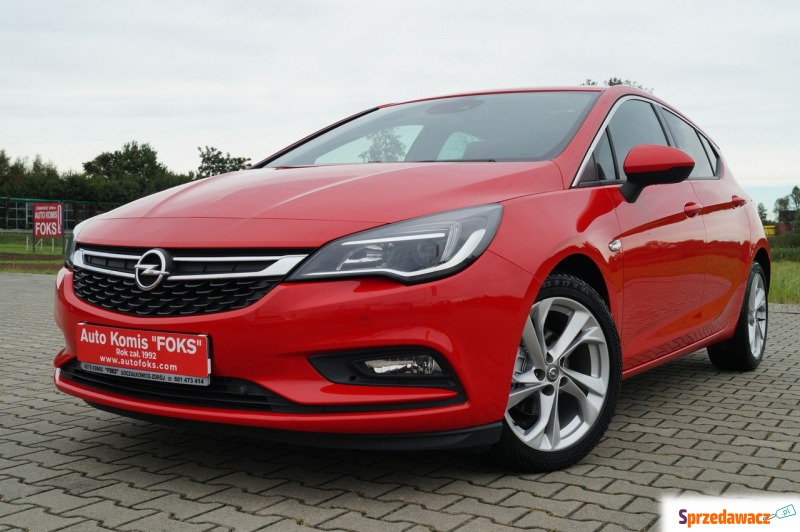 Opel Astra  Hatchback 2015,  1.4 benzyna - Na sprzedaż za 46 900 zł - Goczałkowice-Zdrój