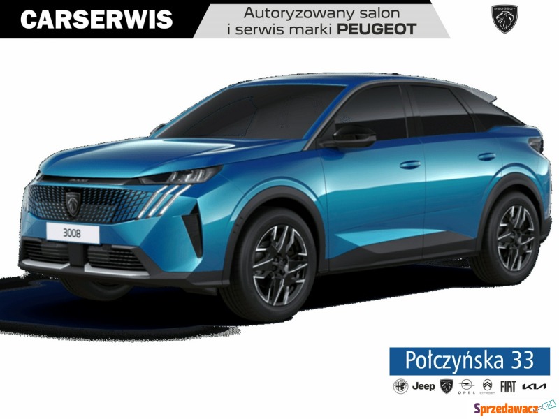 Peugeot 3008  SUV 2024,  1.2 benzyna - Na sprzedaż za 163 200 zł - Warszawa