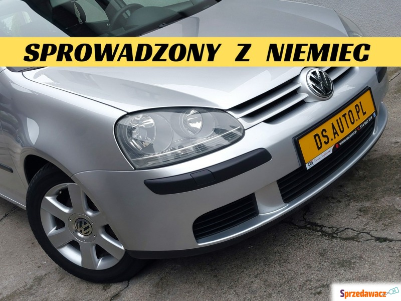 Volkswagen Golf - VW Golf V • 1.6 MPI 102 KM •... - Samochody osobowe - Nowe Miasto Lubawskie