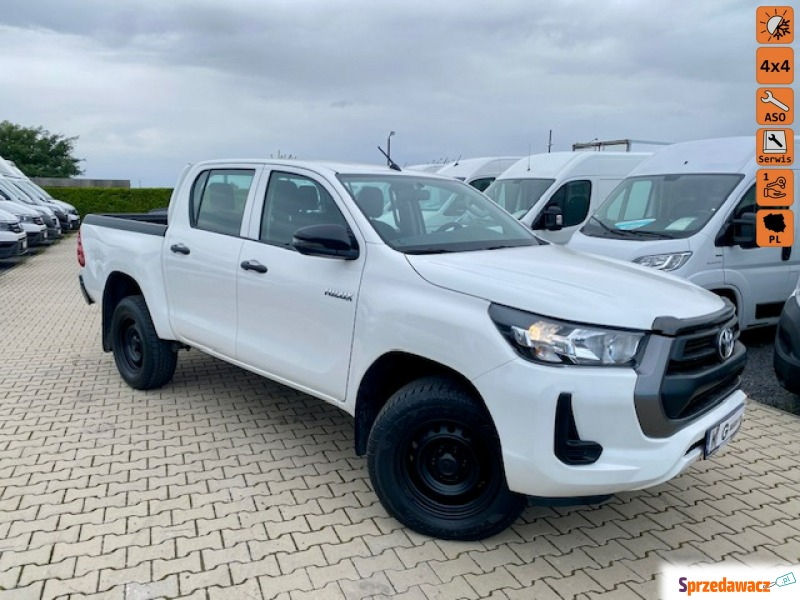 Toyota Hilux 2021,  2.4 diesel - Na sprzedaż za 119 298 zł - Leszno