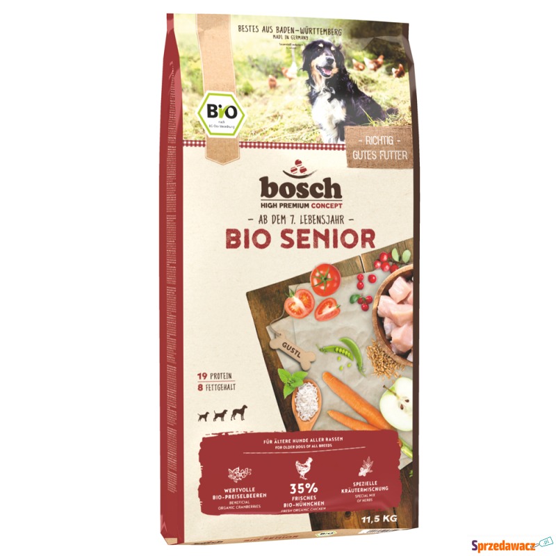 Dwupak bosch - Bio Senior, biokurczak, 2 x 11,5... - Karmy dla psów - Jaworzno