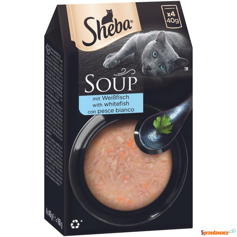 Korzystny pakiet Sheba Classic Soup, 80 x 40 g... - Karmy dla kotów - Siedlce