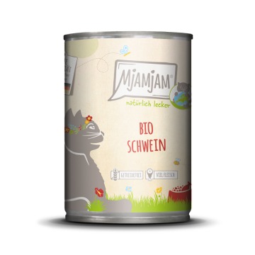 MjAMjAM Naturalnie Pyszne 6 x 400 g - Bio wieprzowina