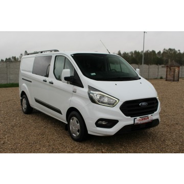 Ford Transit Custom - 6-osob. L2H1 Doka_Brygadowy 2.0/130KM *GWARANCJA*