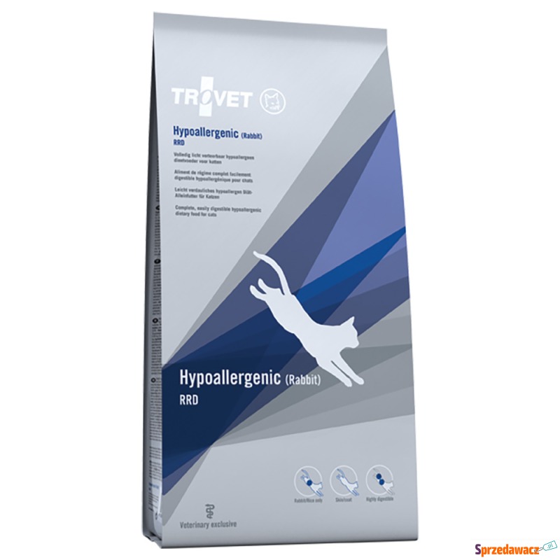 Trovet Hypoallergenic Feline RRD, królik - 3 kg - Karmy dla kotów - Koszalin