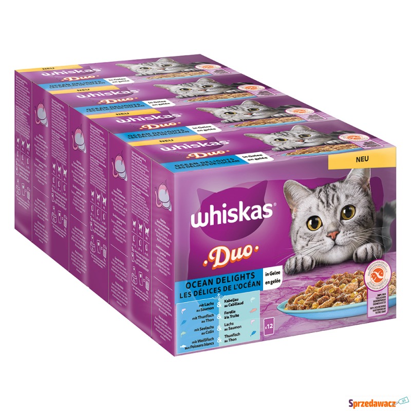 Megapakiet WHISKAS DUO, saszetki, 96 x 85 g -... - Karmy dla kotów - Koszalin