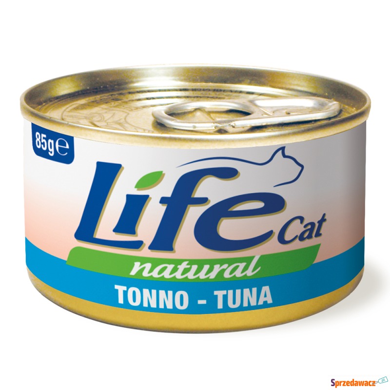 LifeCat Adult Tuńczyk - 24 x 85 g - Karmy dla kotów - Żukowo