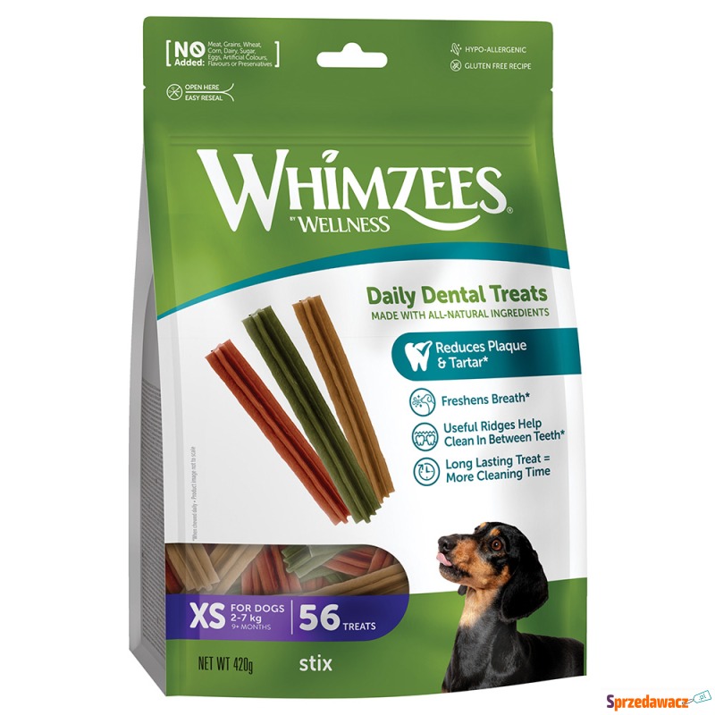 Whimzees by Wellness Stix - 2 x rozmiar XS - Przysmaki dla psów - Kielce