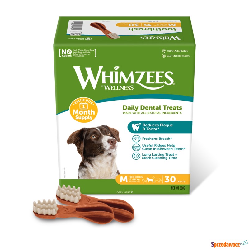 Whimzees by Wellness Monthly Toothbrush Box -... - Przysmaki dla psów - Żory