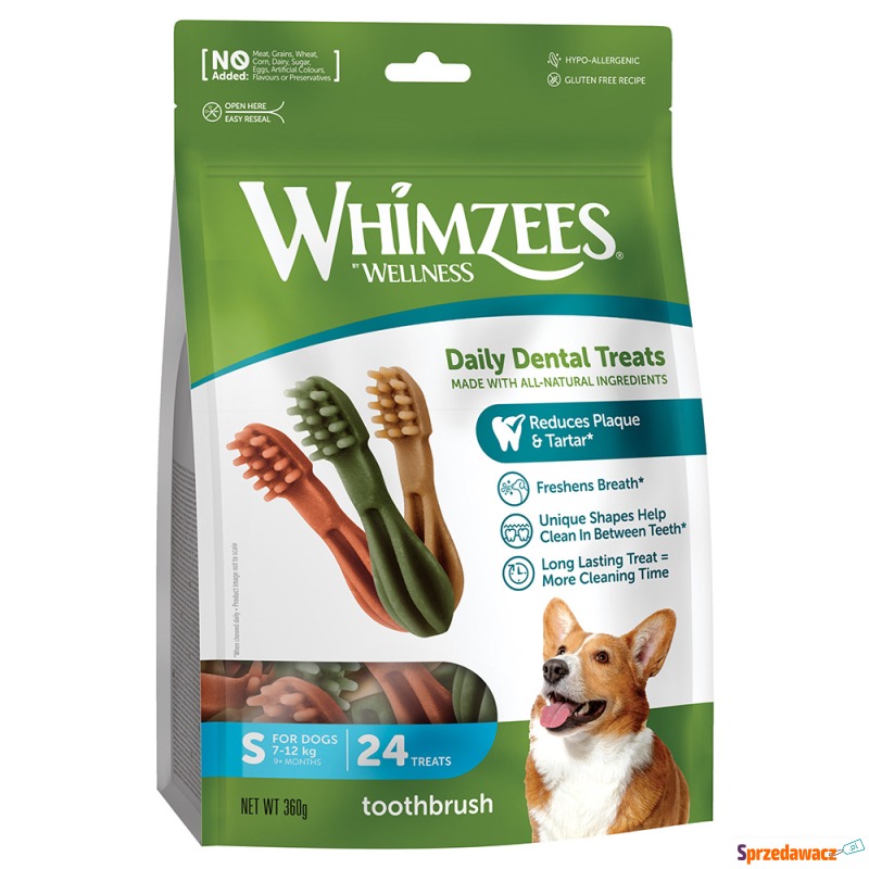 Whimzees by Wellness Toothbrush - Rozmiar S: dla... - Przysmaki dla psów - Sieradz