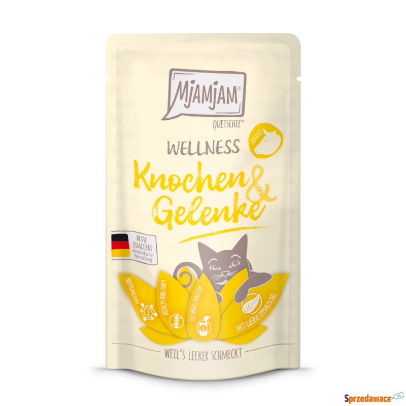 MjAMjAM Wellness, 12 x 125 g - Kości i stawy -... - Karmy dla kotów - Gdynia