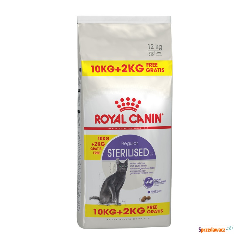 Royal Canin Sterilised - 10 kg + 2 kg gratis! - Karmy dla kotów - Legnica