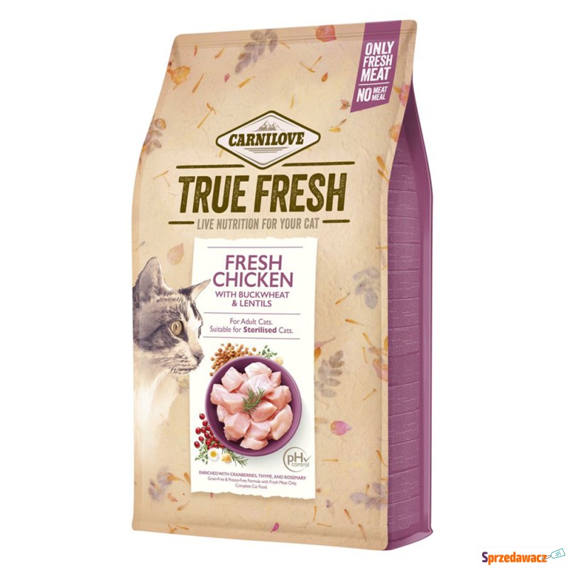 Carnilove True Fresh, kurczak - 2 x 4,8 kg - Karmy dla kotów - Skarżysko-Kamienna