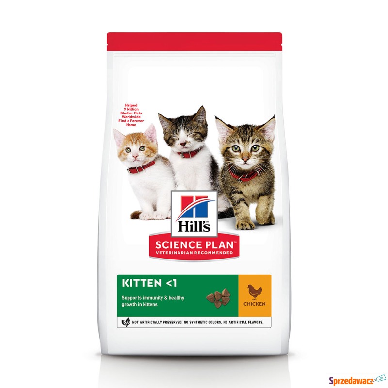 Hill's Science Plan Kitten, kurczak - 3 kg - Karmy dla kotów - Słupsk