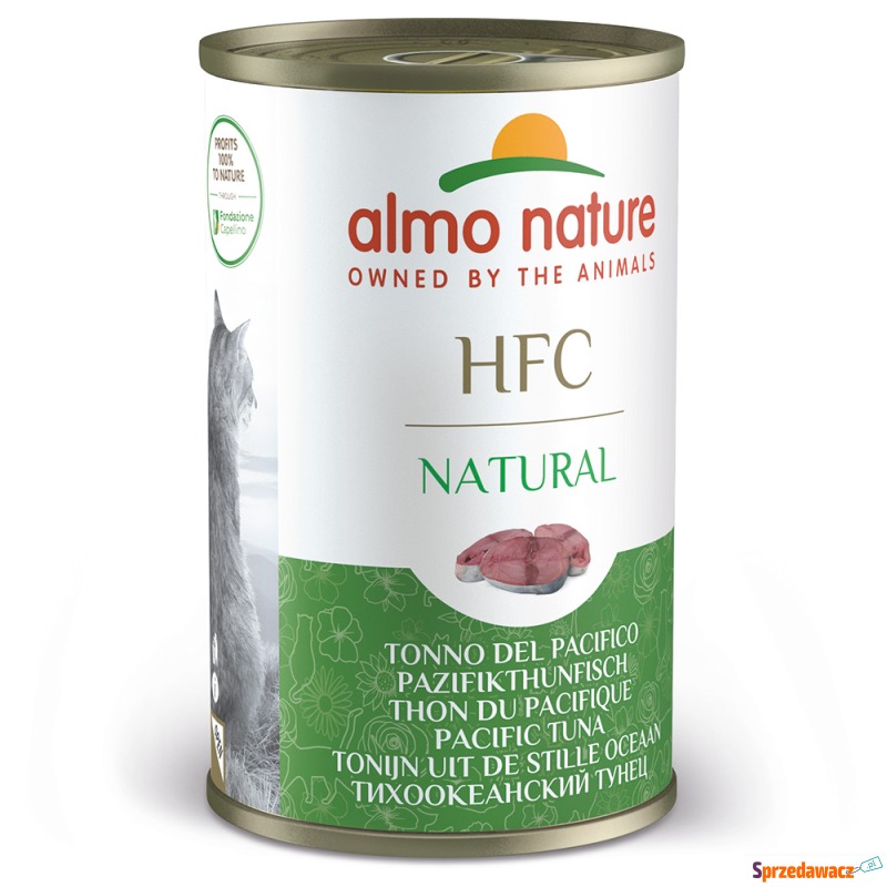 Almo Nature HFC, 6 x 140 g - Tuńczyk (Pacyfik) - Karmy dla kotów - Jelenia Góra