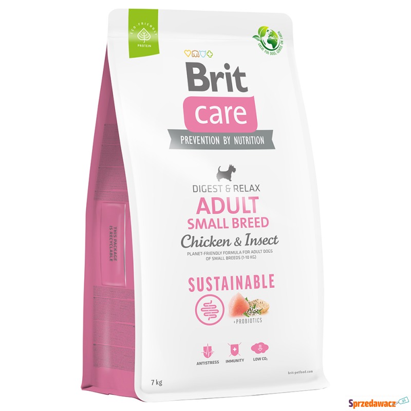 Brit Care Dog Sustainable Adult Small Breed,... - Karmy dla psów - Olsztyn