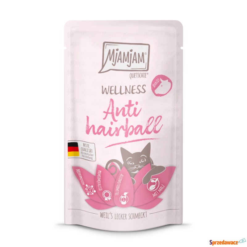 MjAMjAM Wellness, 12 x 125 g - Anti Hairball -... - Karmy dla kotów - Stargard Szczeciński