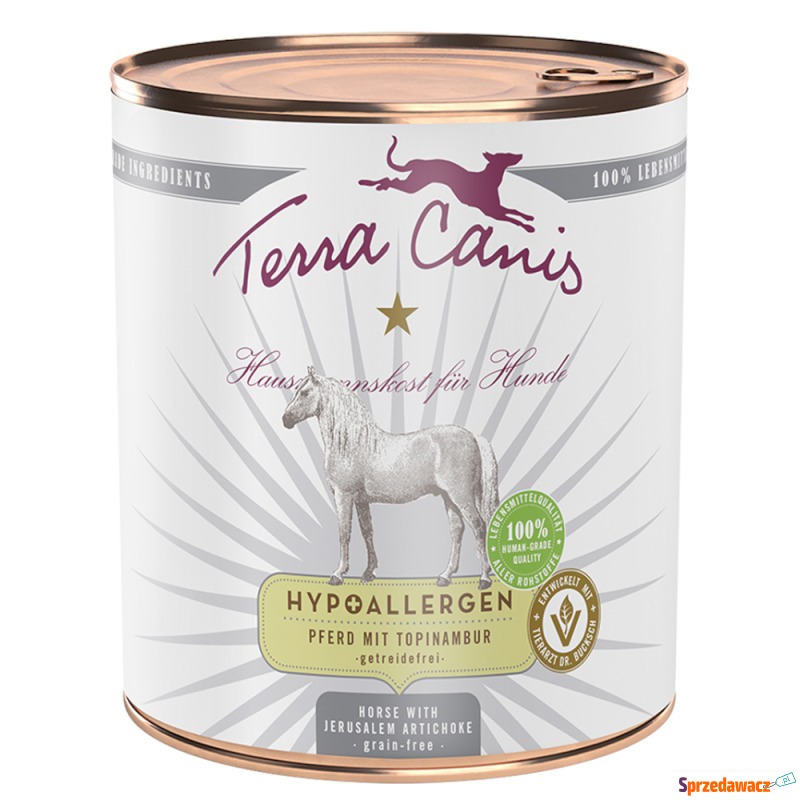 Terra Canis Hypoallergen, 6 x 800 g - Konina z... - Karmy dla psów - Grudziądz