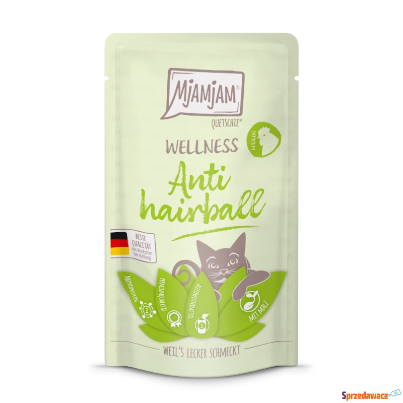 MjAMjAM Wellness, 12 x 125 g - Anti Hairball -... - Karmy dla kotów - Legnica