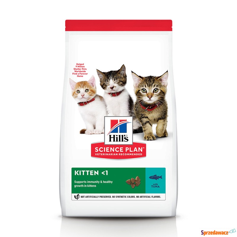 Hill's Science Plan Kitten, tuńczyk - 1,5 kg - Karmy dla kotów - Gorzów Wielkopolski