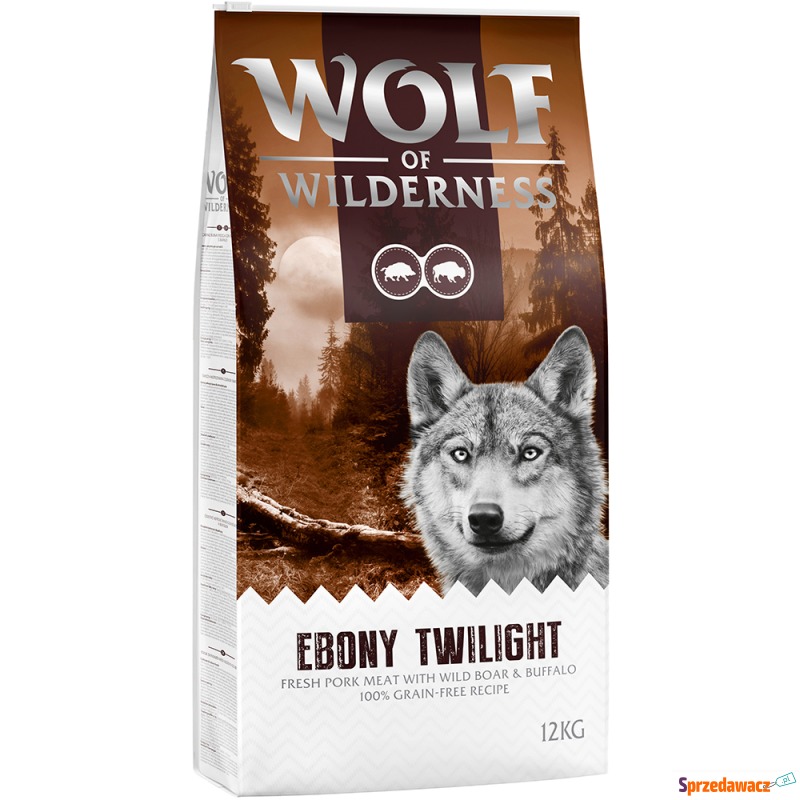 Wolf of Wilderness "Ebony Twilight", dzik i b... - Karmy dla psów - Legnica