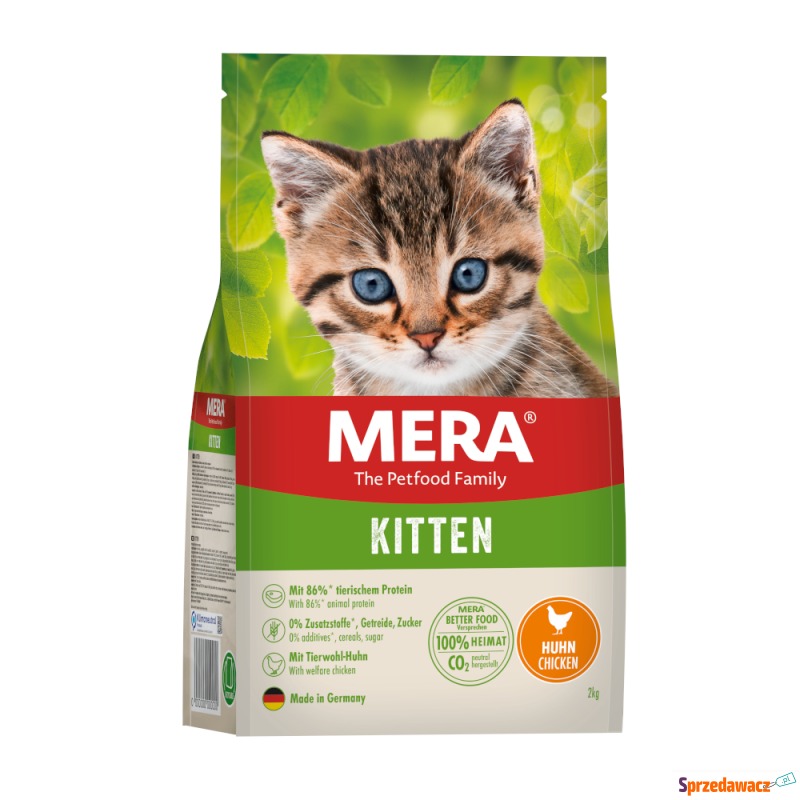 mera Cats Kitten, kurczak - 2 x 2 kg - Karmy dla kotów - Łódź