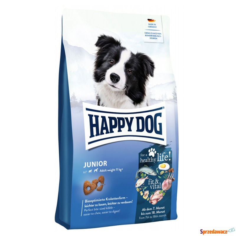 Happy Dog Supreme fit & vital Junior - 10 kg - Karmy dla psów - Wodzisław Śląski