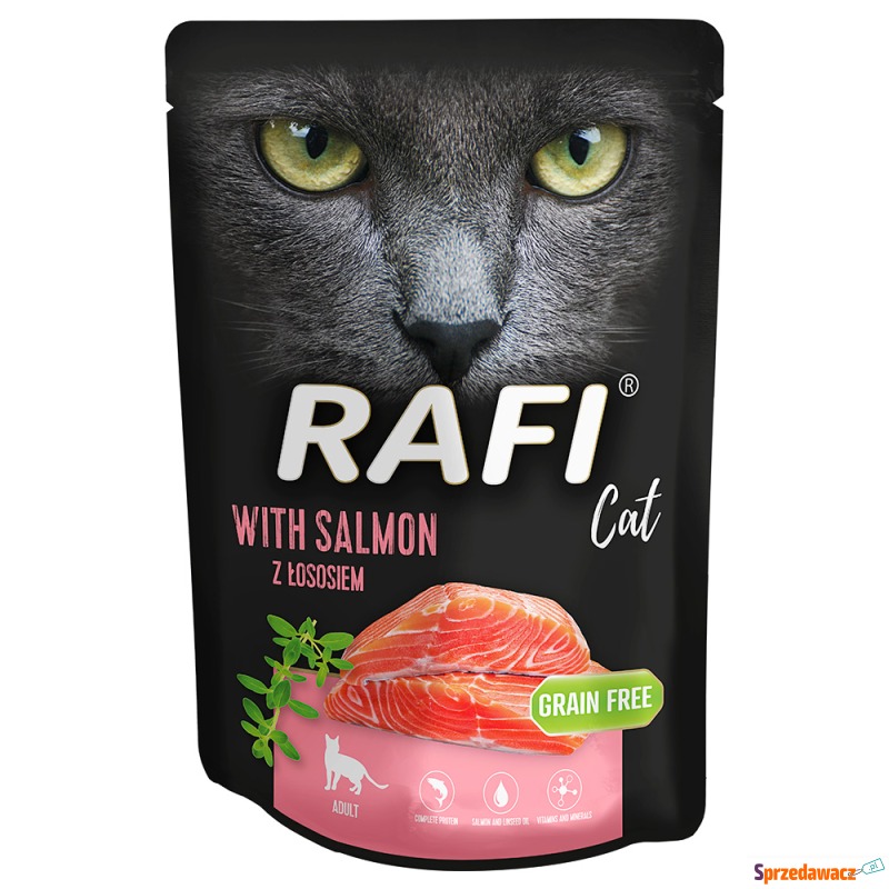 Rafi Cat, 10 x 300 g - Łosoś - Karmy dla kotów - Jelenia Góra