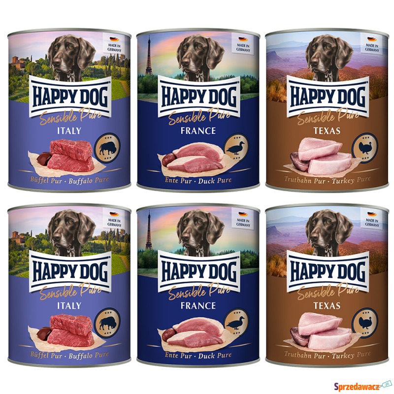 Happy Dog Sensible Pure, 6 x 800 g - Pakiet m... - Karmy dla psów - Chorzów