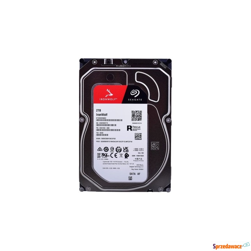 Dysk twardy HDD Seagate IronWolf 2TB 3,5" SATA... - Dyski twarde - Konin