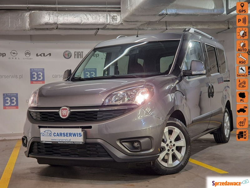 Fiat Doblo - Salon Polska, 1-wszy Właściciel,... - Samochody osobowe - Warszawa