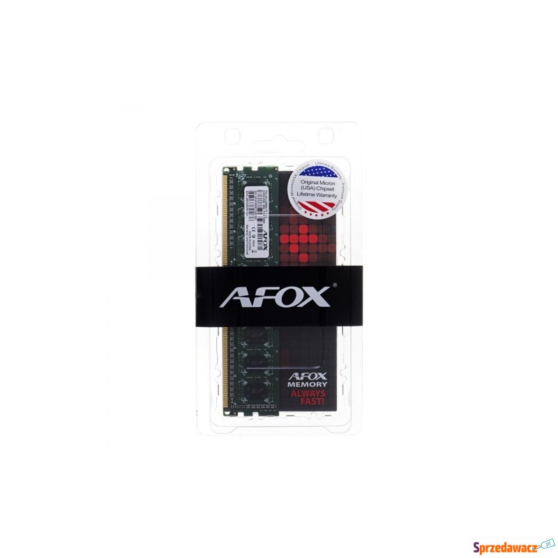 AFOX DDR3 8G 1600MHZ LV 1,35V AFLD38BK1L - Pamieć RAM - Wałbrzych