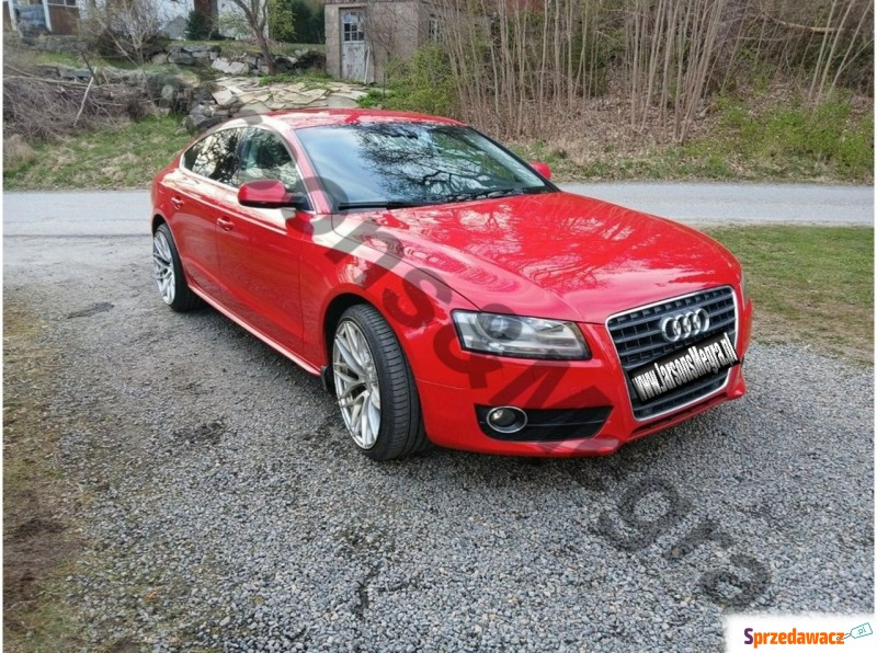 Audi A5  Hatchback 2011,  2.0 benzyna - Na sprzedaż za 30 030 zł - Kiczyce