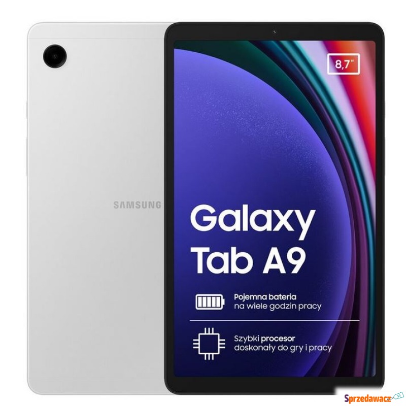 Samsung Galaxy Tab A9 8.7 64GB srebrny (X110) - Tablety - Słupsk