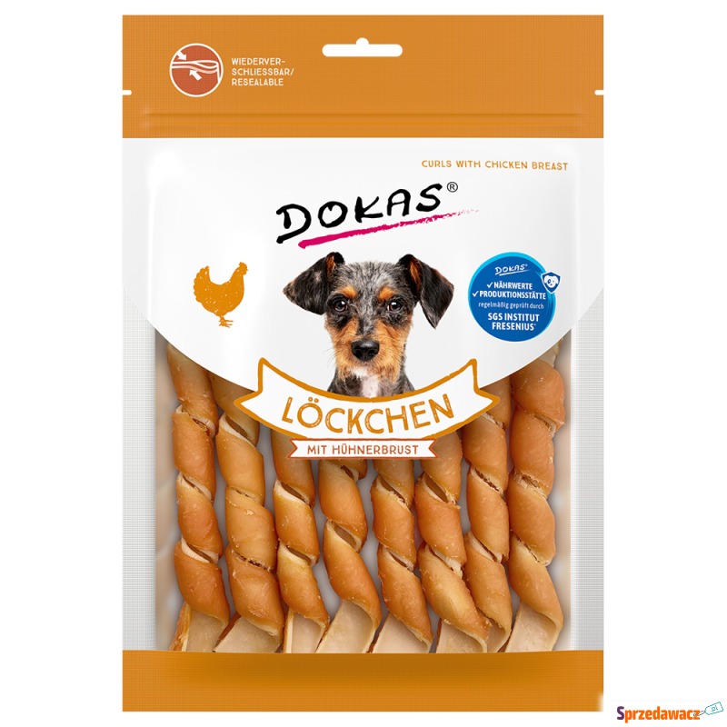 Dokas, pałeczki do żucia z piersi...