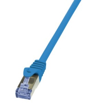 Patchcord LogiLink CQ3066S Cat.6A S FTP 3m niebieski