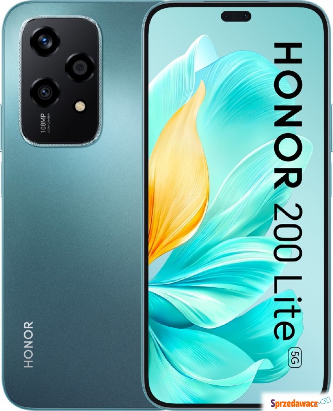 HONOR 200 Lite 8/256GB Niebieski - Telefony komórkowe - Sosnowiec