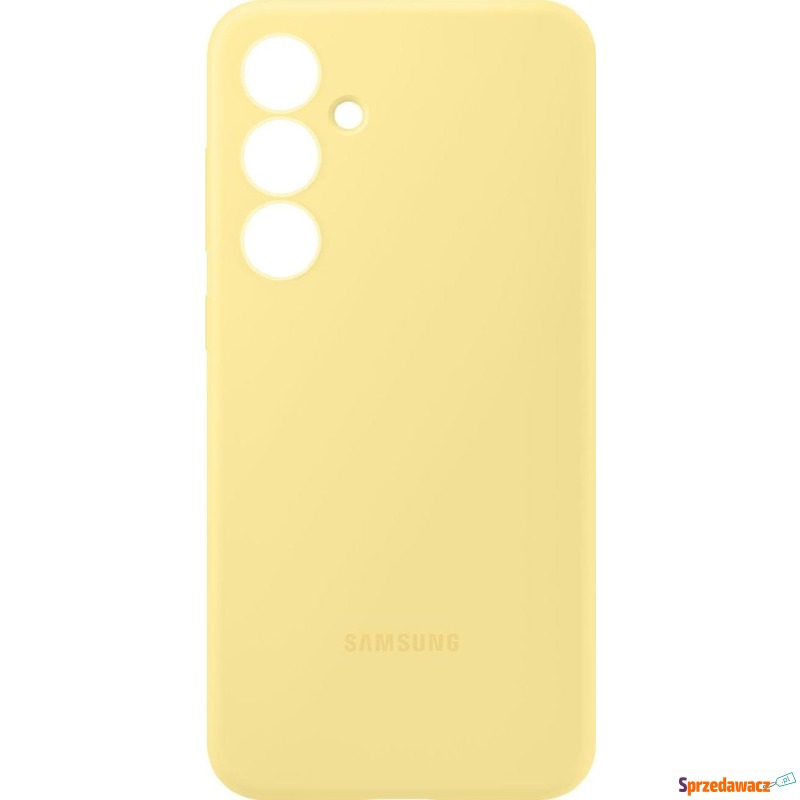 Samsung Silicone Case do S24 FE S721 żółty - Etui na telefon - Kielce