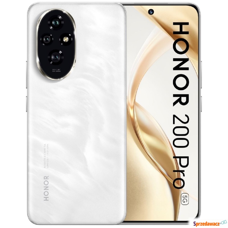 HONOR 200 Pro 5G 12/512GB Biały - Telefony komórkowe - Dąbrowa Górnicza